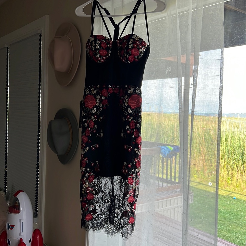 Bebe Floral Dress